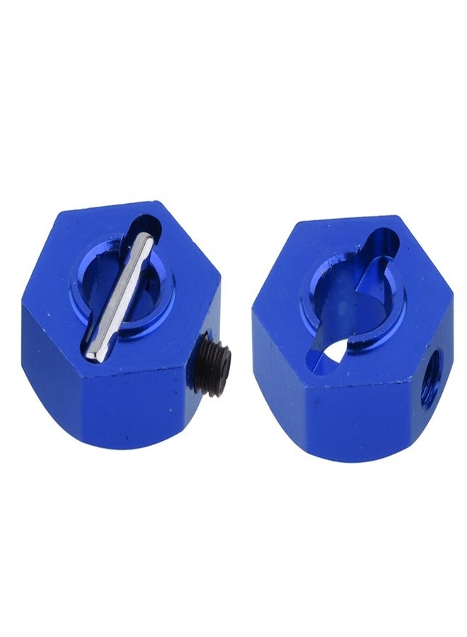 AllinRC 12mm Hex Wheel Hubs Aluminum Hex Adapte for 1/10 Traxxas Slash 2WD Rustler Stampede Replace 1654 3654 Upgrades(4PCS) - Image 2
